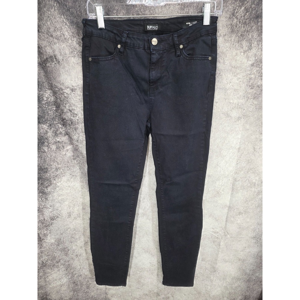 Buffalo David Bitton Jeans Womens 8/29 Dark Blue‎ Royal  Stretch Skinny Denim